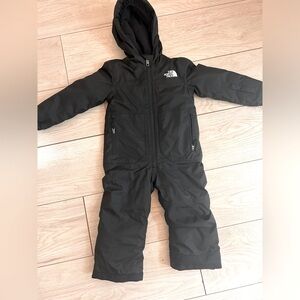 Northface snow suit - black size toddler 3T